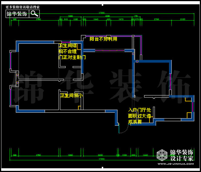 凱潤(rùn)金城126平米 戶型