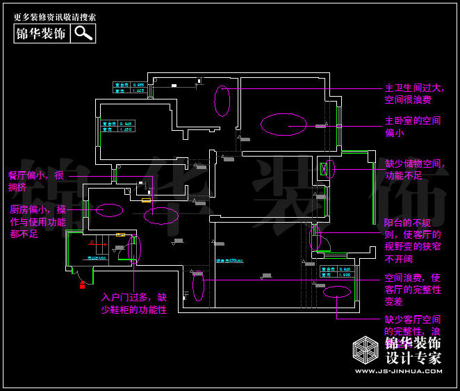 中電頤和家園140平米 戶型