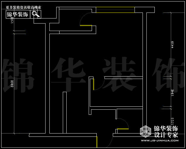 德盈國(guó)際廣場(chǎng)B2戶(hù)型68平米  戶(hù)型